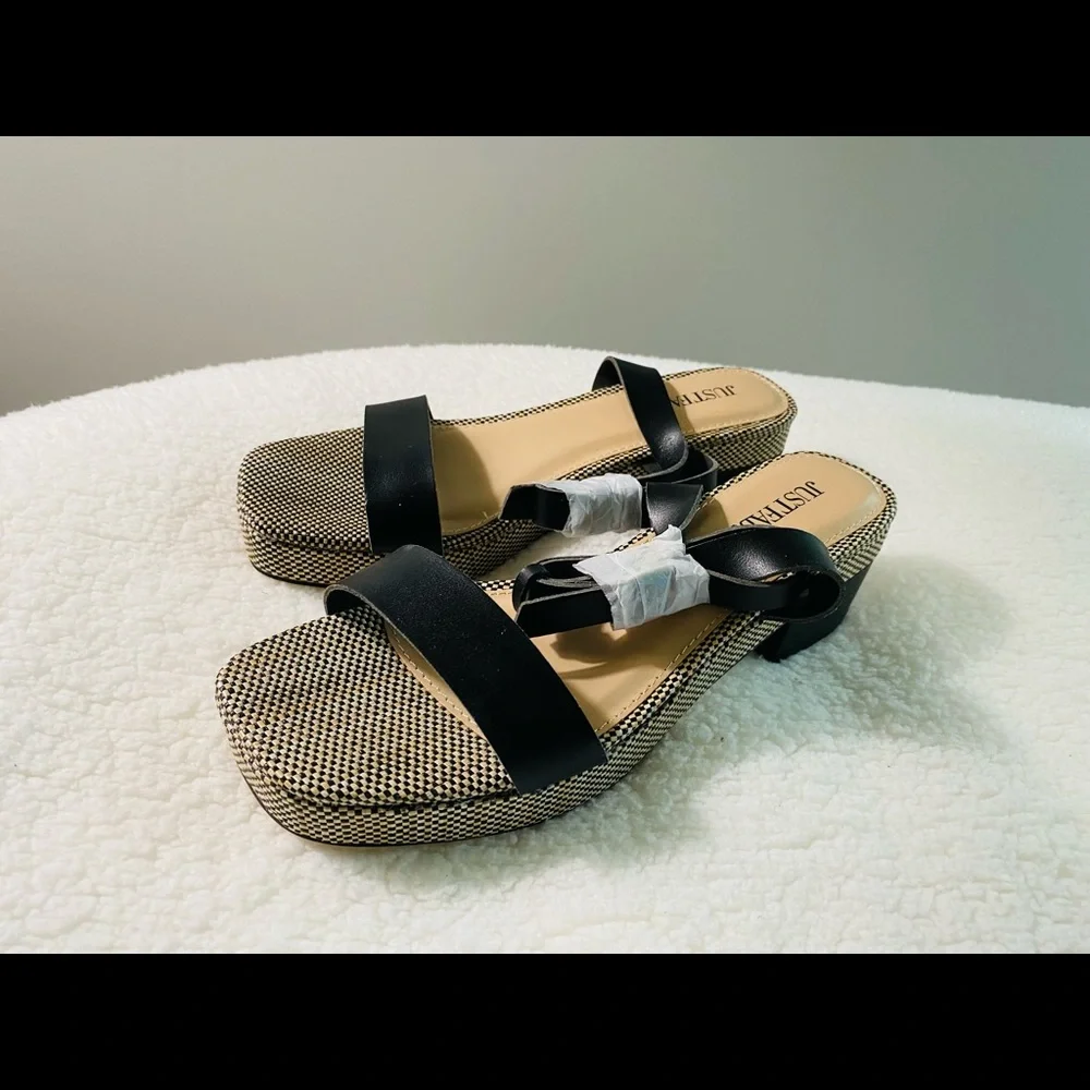 JustFab | wrap sandals - Picture 2 of 8